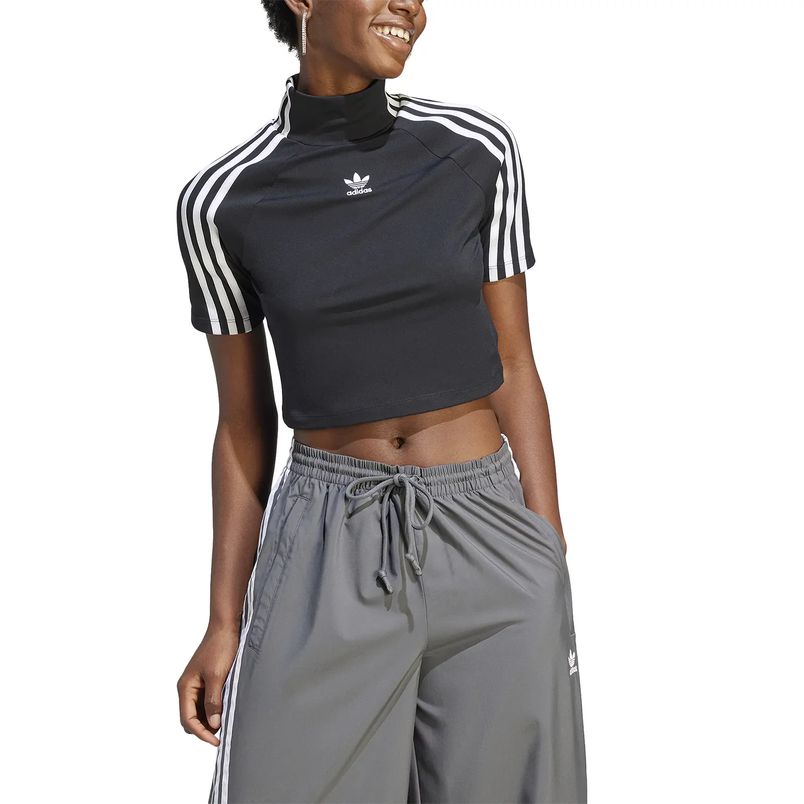 Tシャツ・カットソー adidas ADILENIUM Short Sleeve Top Black IV9323 Odzież adidas Adilenium Short Sleeve Top W 'Black' (IV9323