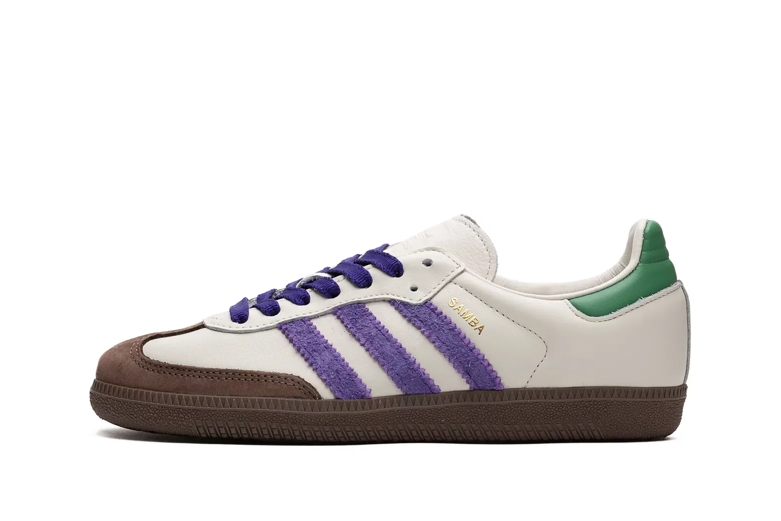 Obuwie adidas Samba OG W 'Off White Core Purple' (ID8349) | WSS