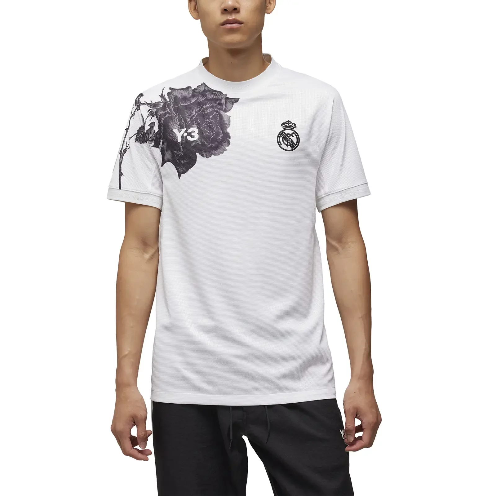 T-shirts adidas Y-3 Real Madrid Pre-Match Jersey 'White