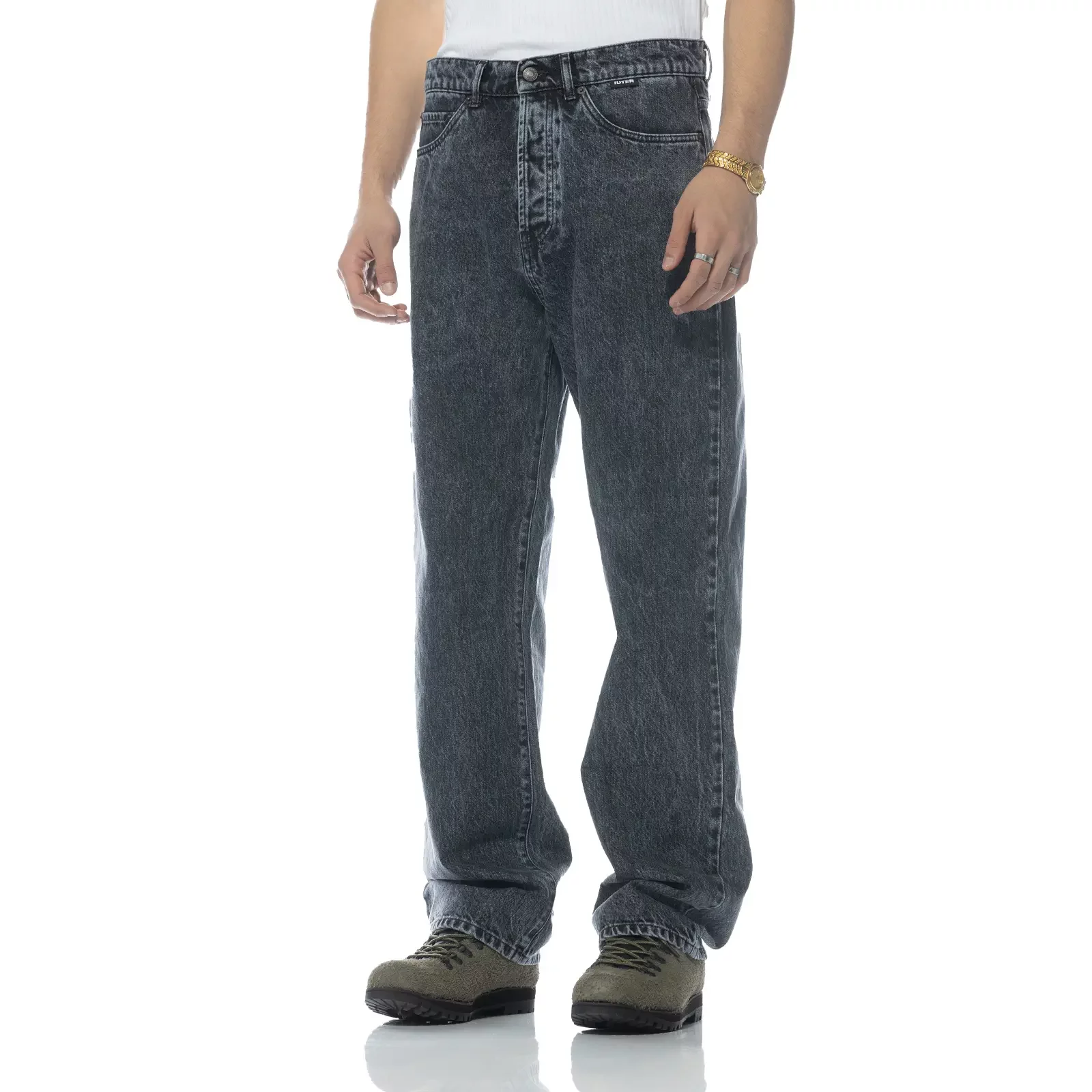 Mens Jeans Jeans Iuter IUTER IUTER Jeans And Denim Black Men's
