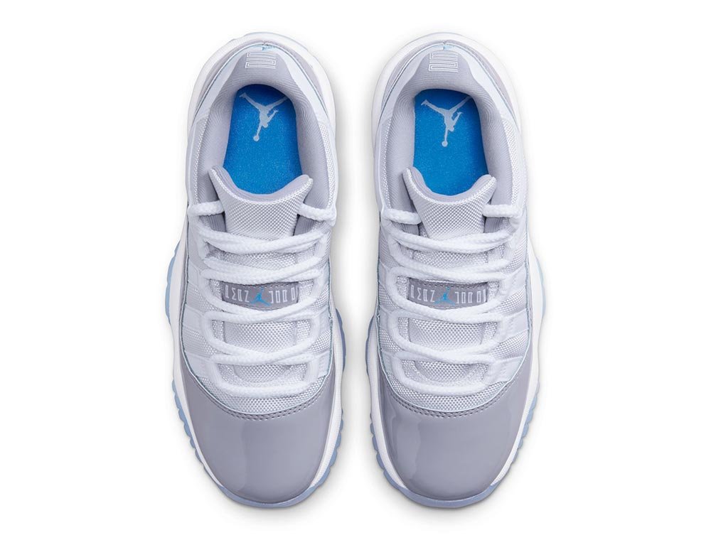 Air Jordan 11 Retro Low (GS) 'Cement Gray' [528896-140