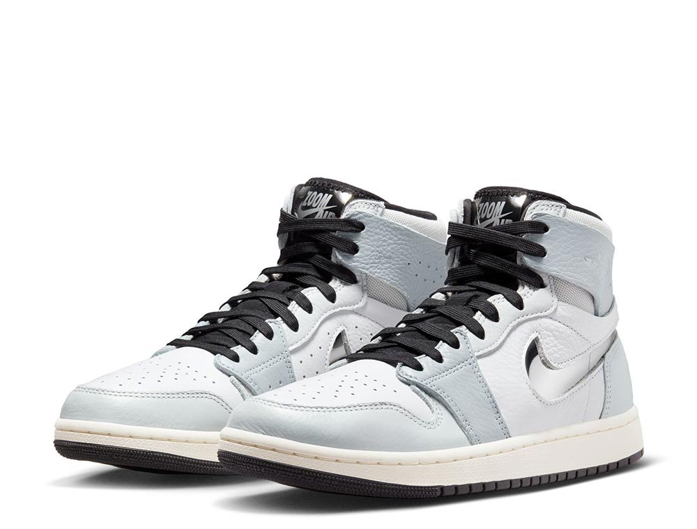 Wmns Air Jordan 1 High Zoom CMFT 2 'Chrome Swoosh' [FJ4652