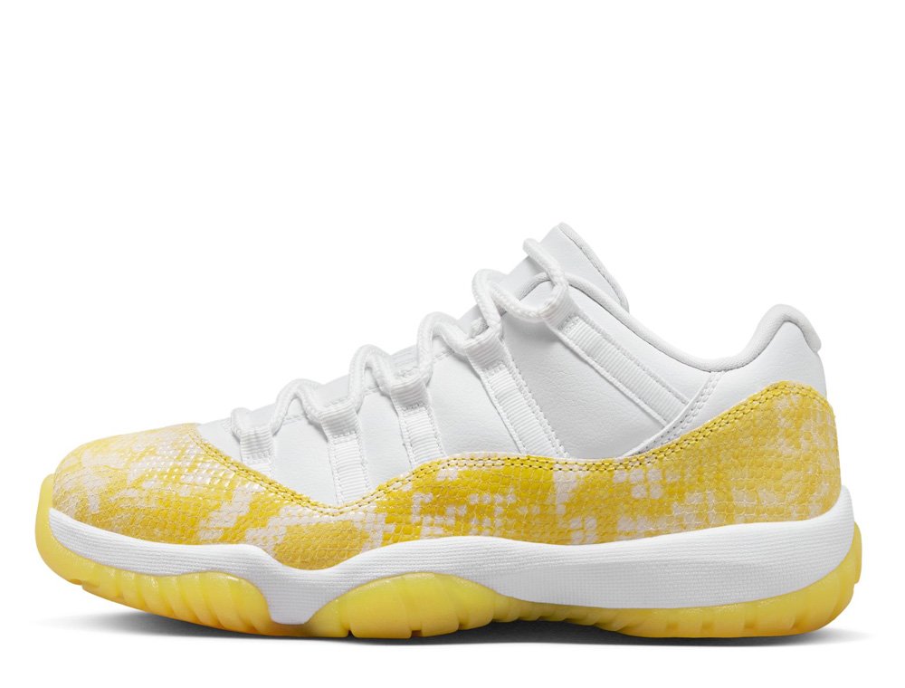 Wmns Air Jordan 11 Low “Yellow Snakeskin” [AH7860-107
