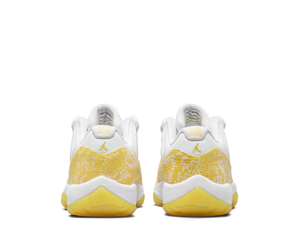 Wmns Air Jordan 11 Low “Yellow Snakeskin” [AH7860-107