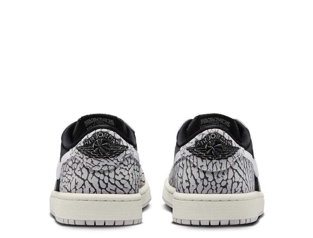Air Jordan 1 Low Wmns 'Black Cement' Grey [CZ0775-001