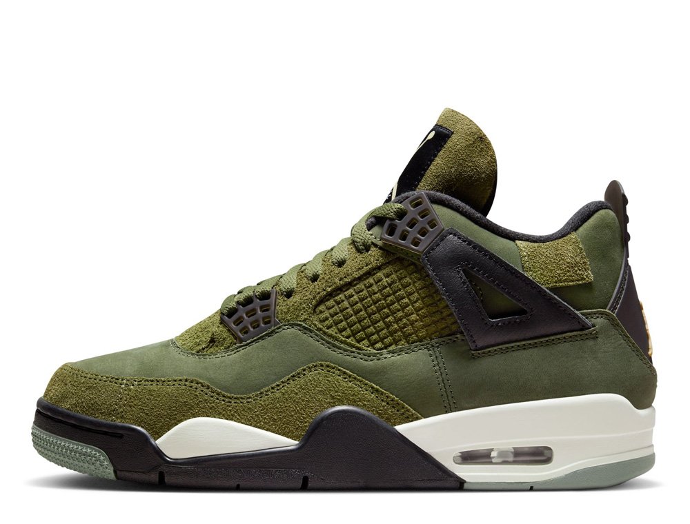 靴 Nike Air Jordan 4 Retro Deep Green Buty Air Jordan 4 Retro SE Craft Zielone [FB9927-200