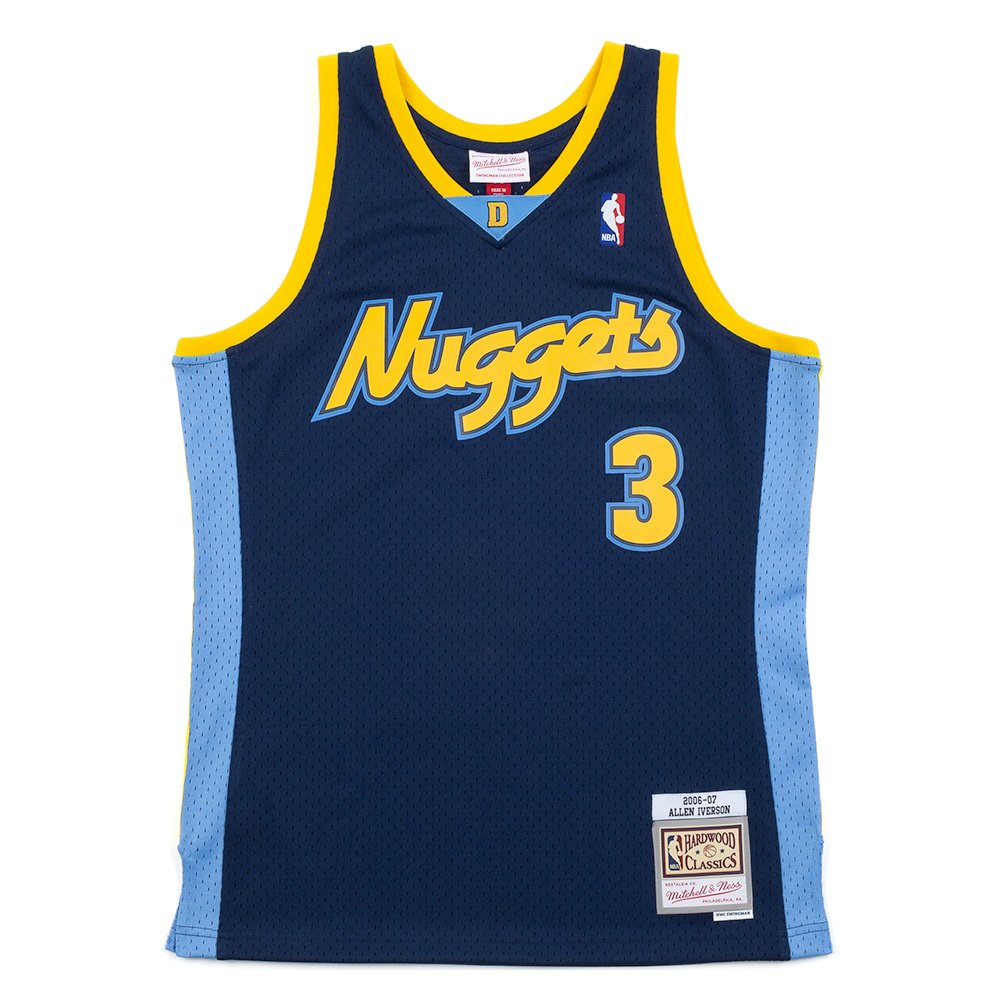 adidas Nuggets Iverson ユニフォームL ALLEN IVERSON Denver NUGGETS Alternate ADIDAS Throwback