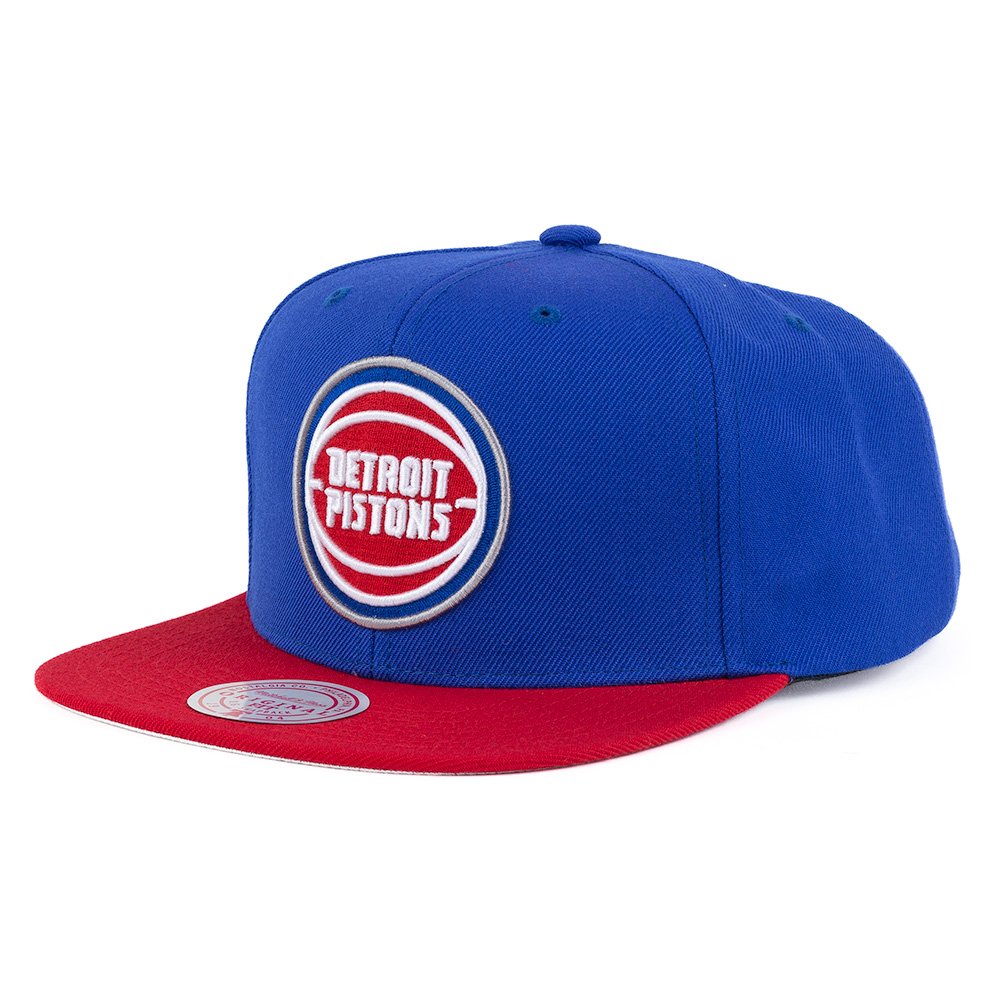 Detroit Pistons Mitchell & Ness NBA Core Snapback Hat