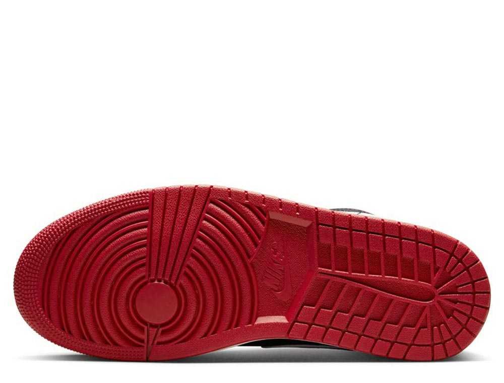 Buty Air Jordan 1 Low Czerwone [553558-066] - skstore.eu