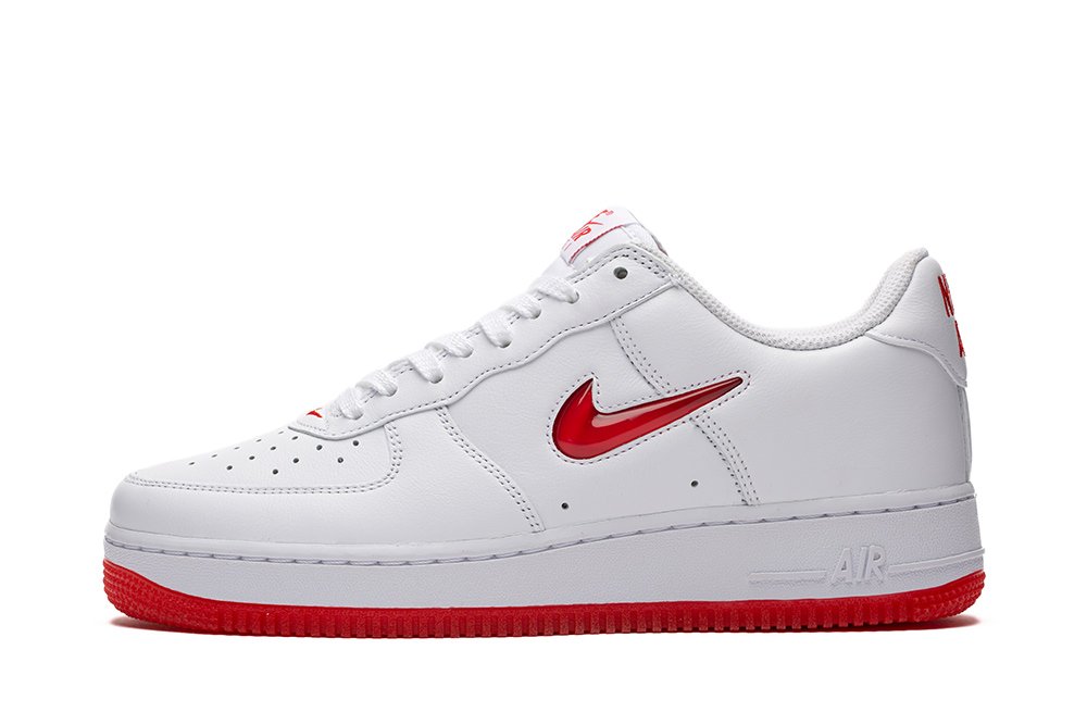 Nike Air Force 1 Color of the Month White University Red (FN5924-101)