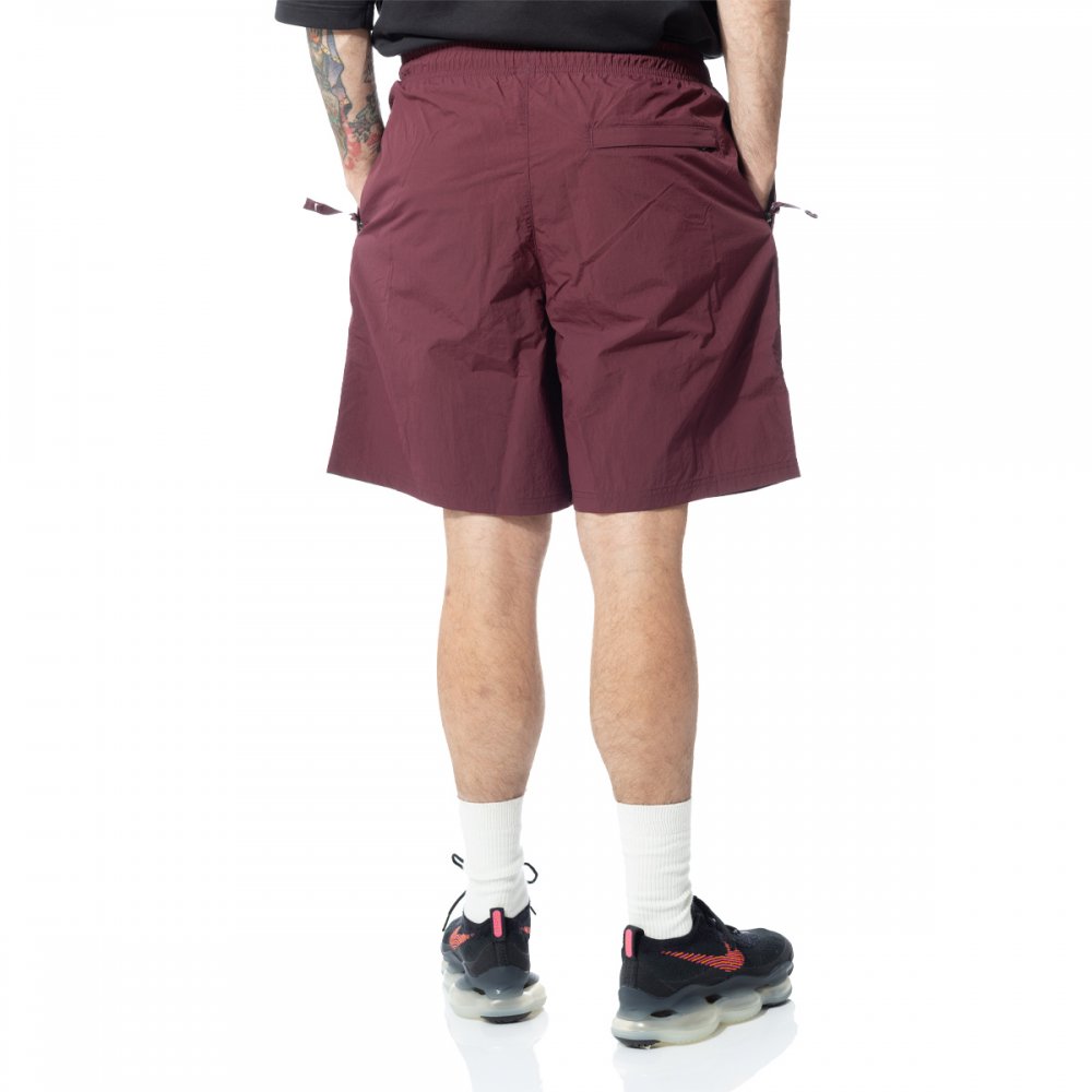 Nike Solo Swoosh Burgundy Shorts [DX0749-681]