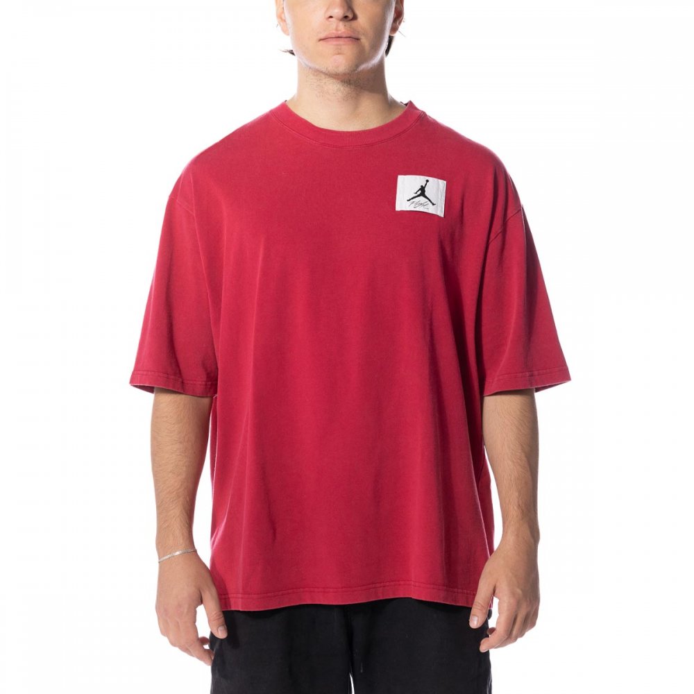 Jordan Flight Essentials Jumpman Oversize T-Shirt in Sail/Heather