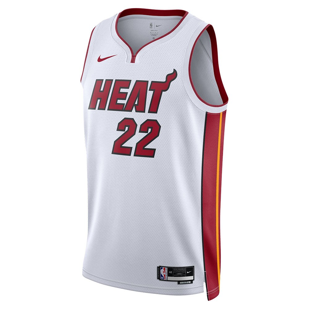 Nike Dri-FIT NBA Swingman Miami Heat Association Edition 2022/23 Jimmy  Butler T-shirt White