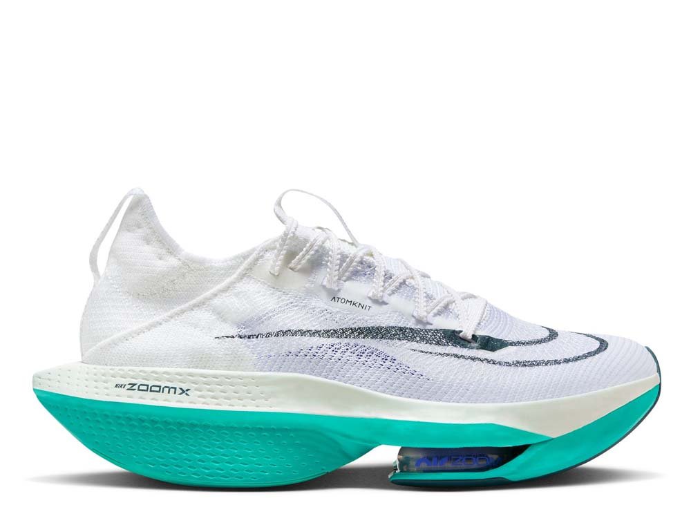 Nike Air Zoom Alphafly NEXT% 2 M White and Green shoes [DN3555-100