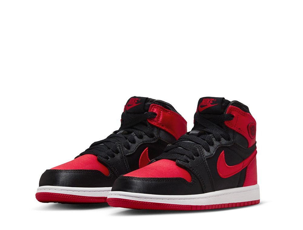 Air Jordan 1 Retro High OG (PS) 'Satin Bred' Multicolor