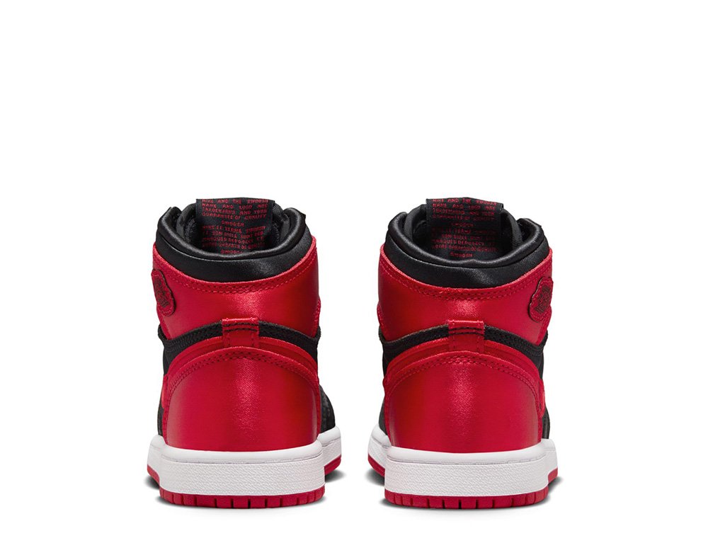 Jordan 1 Retro High OG （PS）  Santin Bred Buty Air Jordan 1 Retro High OG (PS) 'Satin Bred' Multikolor