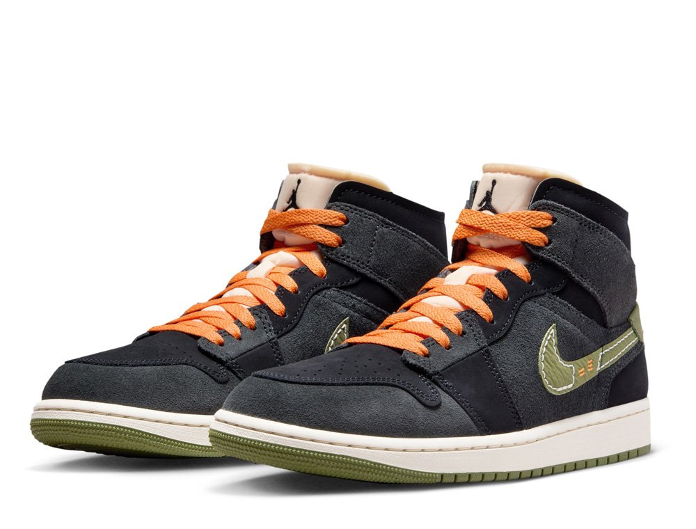 シューズ(男性用) NIKE AIR JORDAN 1 MID SE CRAFT 28cm Air Jordan 1 Mid SE Craft Men's Shoes. Nike ID