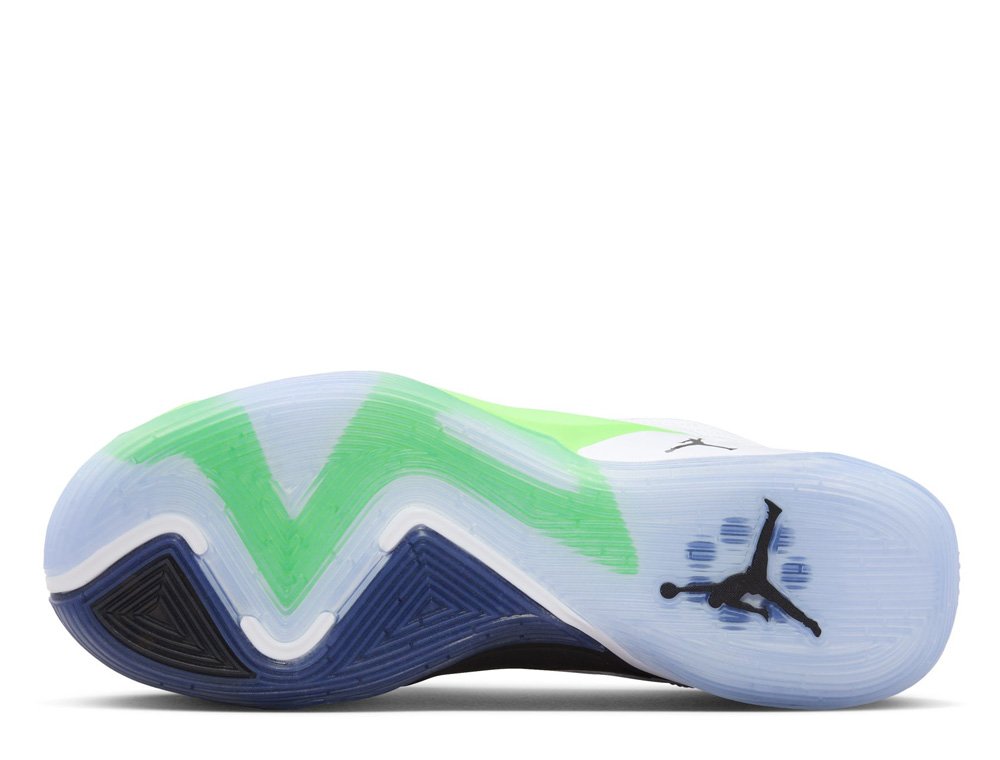 Jordan Luka 2PF 10.5 ホワイト/グリーン Jordan Luka 2 Men's Size 10.5 Basketball Shoes White Green