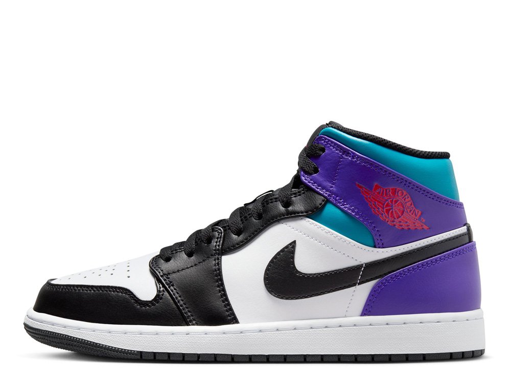 ★関税込★NIKE★AIR JORDAN 1 MID TEAL PURPLE★25-30cm★ ☆人気☆【NIKE】☆AIR JORDAN 1 MID TEAL PURPLE☆25-30cm