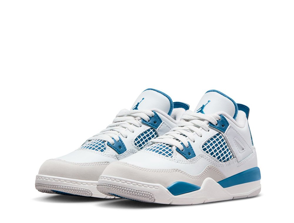 Buty Jordan 4 Retro (PS) Białe [BQ7669-141] - skstore.eu