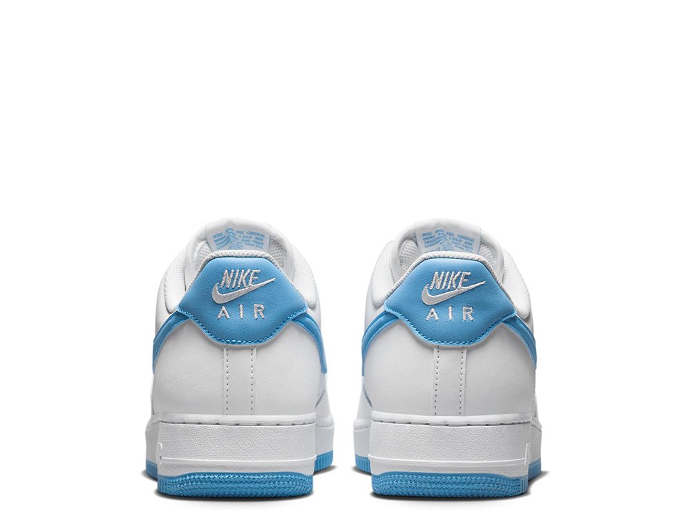 新品箱付きNike Air Force 1 07 - FQ4296-100 NEW Air Force 1 '07 Men's Size 10 White/Aquarius Blue-White