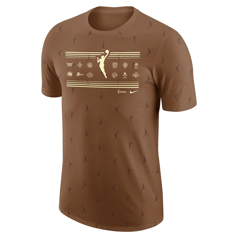 Nike WNBA SS Crew T-shirt Brown [FZ0025-281] - skstore.eu