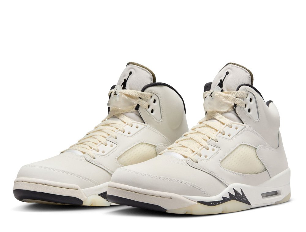 NIKE ナイキ　AIR JORDAN 5 RETRO　ホワイト　28cm 8/10発売｜Nike Air Jordan 5 Retro 