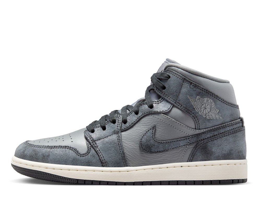 Wmns Air Jordan 1 Mid SE 'Distressed Smoke Grey' [FJ3448-001