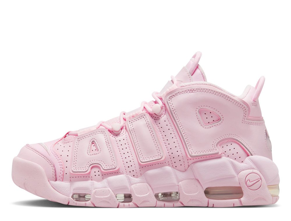 【Crist】NIKE WMNS AIR MORE UPTEMPO Women's Nike Air More Uptempo 'Metallic Silver & White