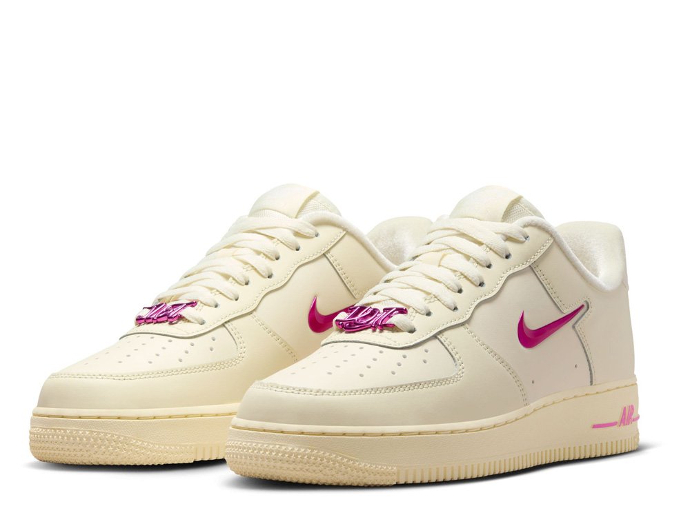 pink velour air force 1