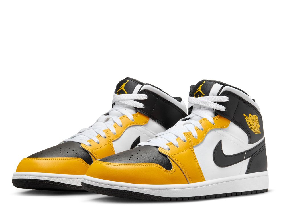 Nike Air Jordan 1 Mid イエロー/ブラック 27.5 cm Buty Air Jordan 1 Mid Multikolor [DQ8426-701] - skstore.eu