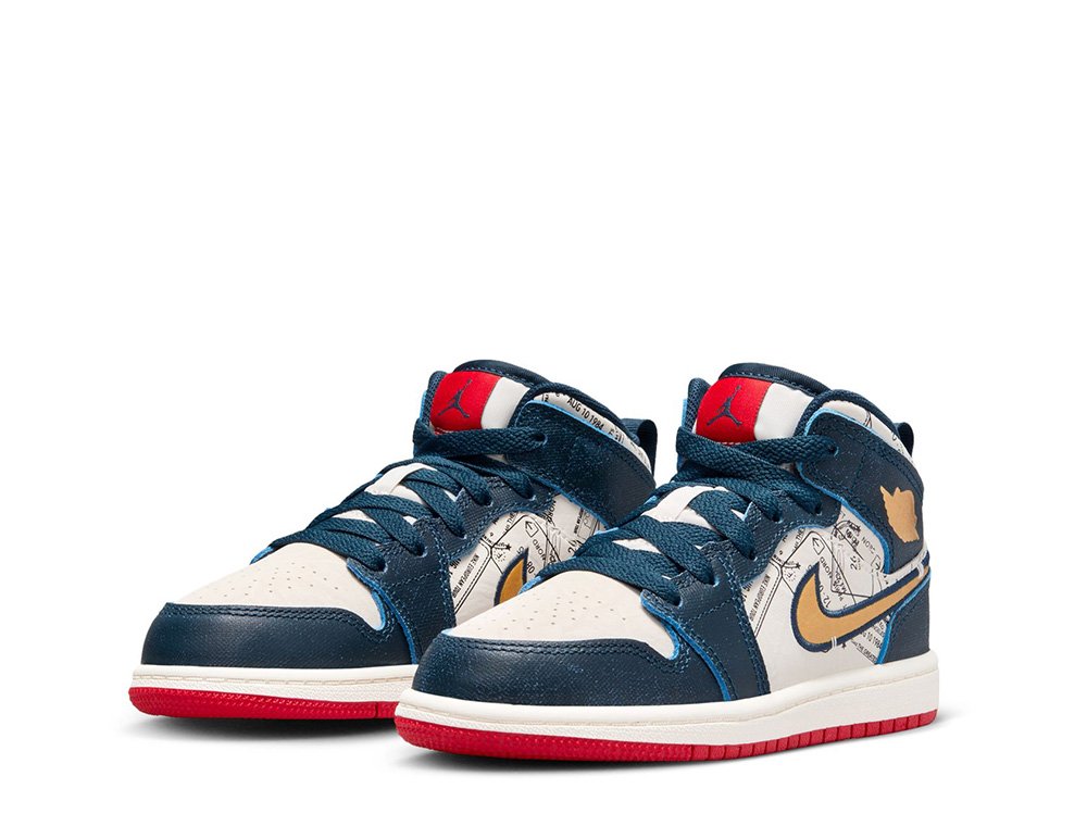 Mid Se Nike Air Jordans Red And Blue Mid Se Aj1 Blue Red Air