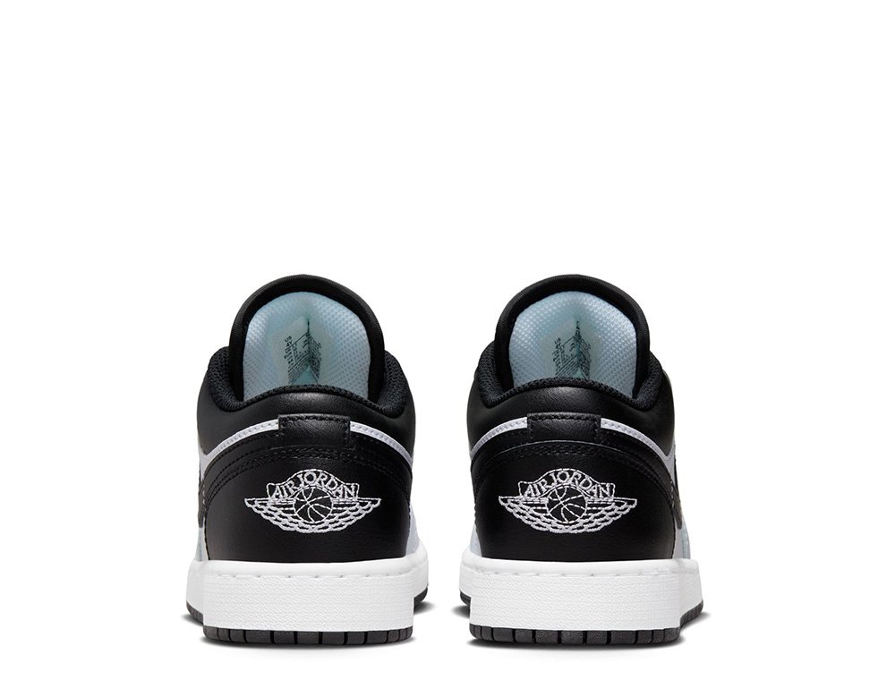 Air Jordan 1 Low (GS) 'White Black' [553560-132] - skstore.eu
