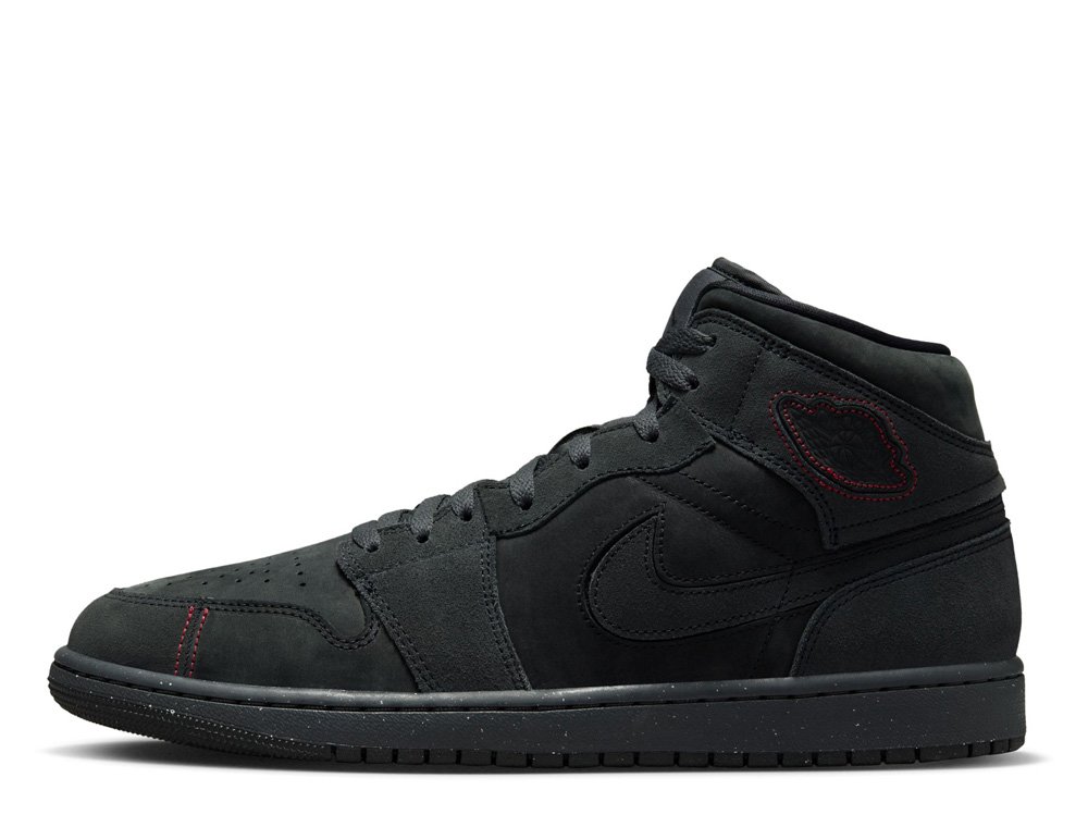 Buty Air Jordan 1 Mid SE Craft Czarne [FD8634-001] - skstore.eu