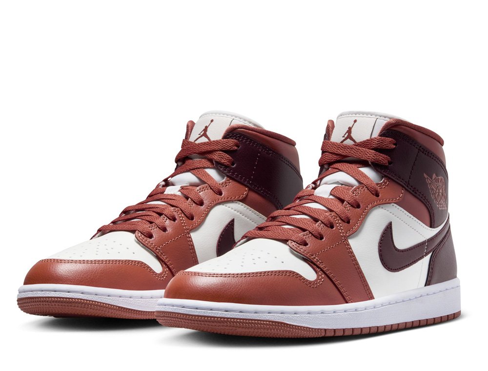 Amazon.com | Jordan Nike Air 1 Mid Men's Shoes White/Green