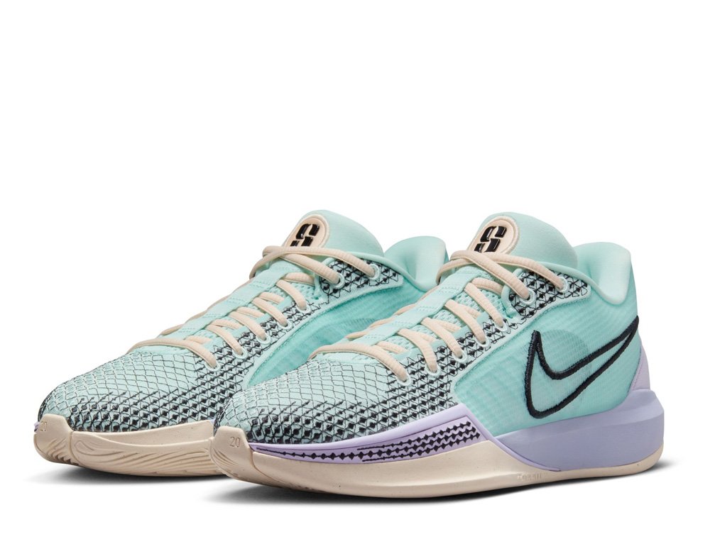 Nike sabrina1 サブリナ1 ByYou 30cm NEW Nike Sabrina 1 “Exclamation” Luminous Green Black FQ3381