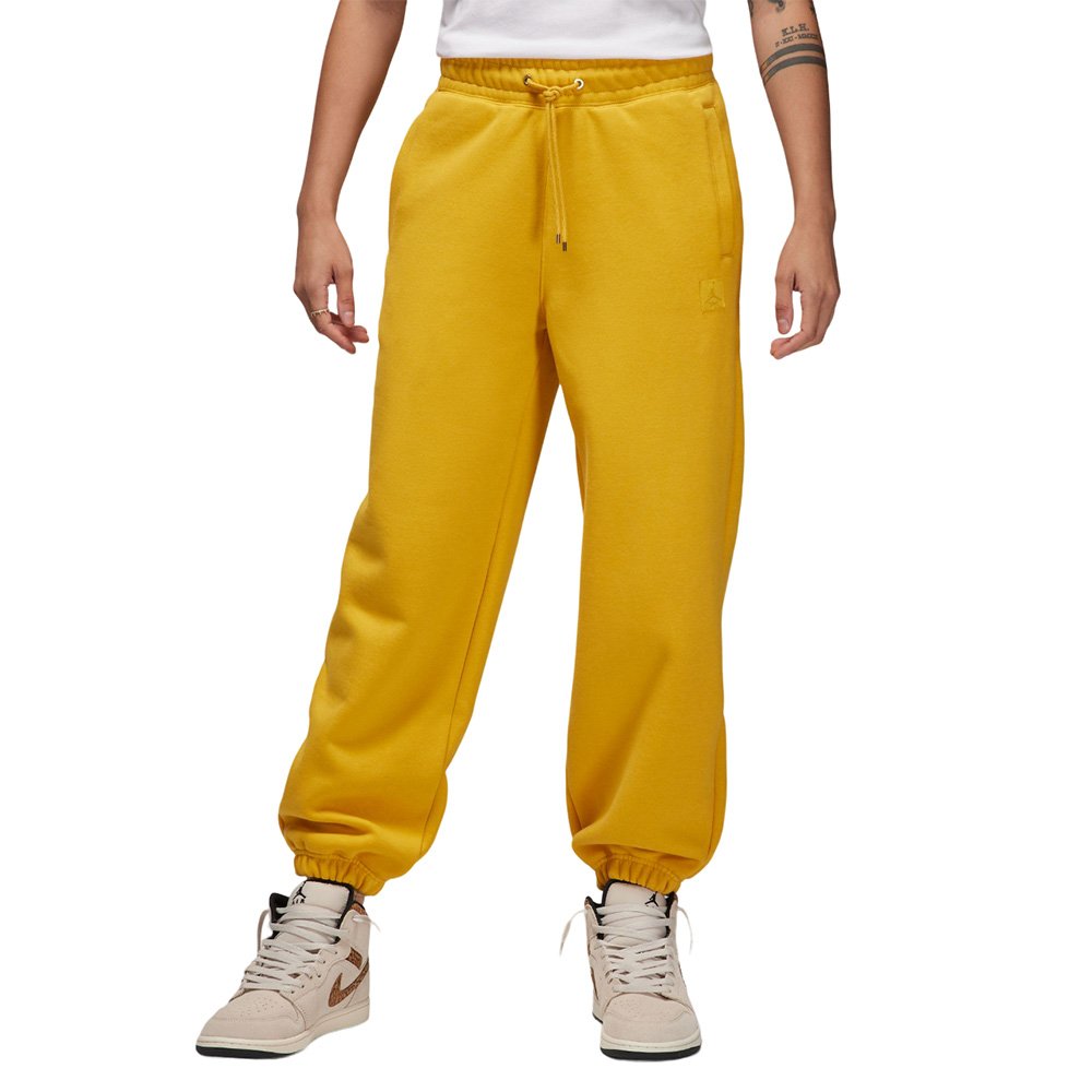 Jordan Flight Fleece Pants Yellow [FB5113-753]