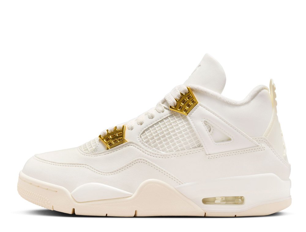 エアジョーダン 4 ホワイト ゴールド 3/25発売｜Nike WMNS Air Jordan 4 Retro 
