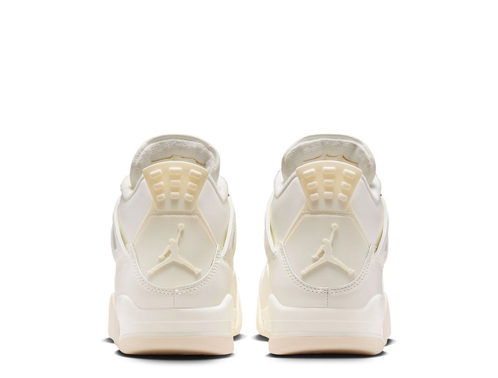 Air Jordan 4 ホワイト/イエロー Jordan AIR JORDAN 4 RETRO - Sneakersy wysokie/mleczny