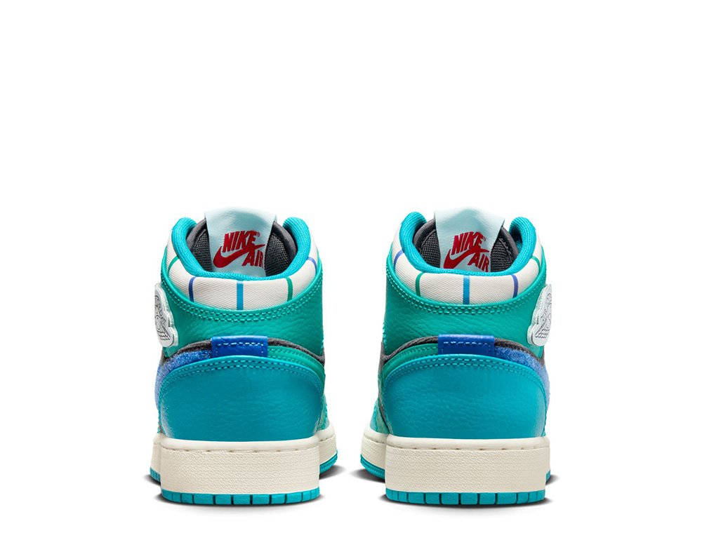 AIR JORDAN 1 MID SS (GS) スニーカースクール　23cm Buty Air Jordan 1 Mid Sneaker School (GS) Multikolor [FD1317