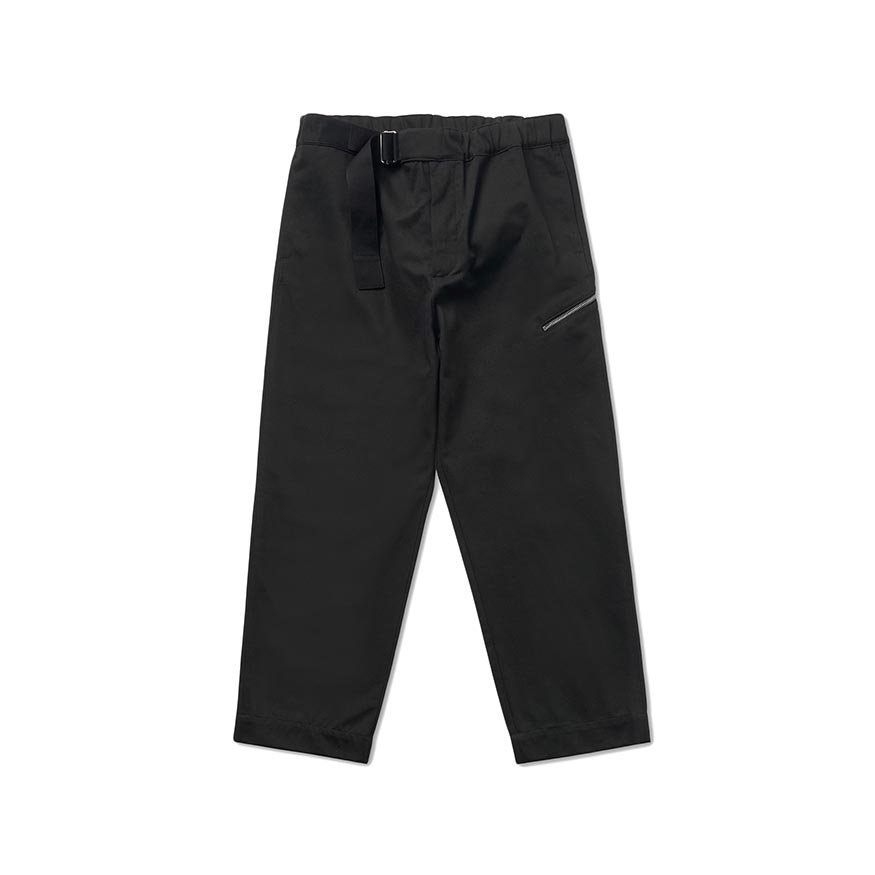 OAMC(オーエーエムシー) No Turning Up Wide Pants (black)