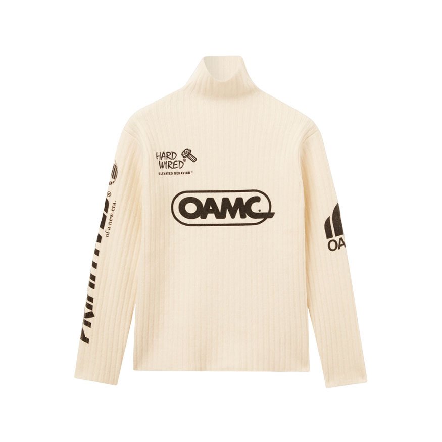 OAMC Moto Rollneck Knitted Ecru (23A28OAK05-257)