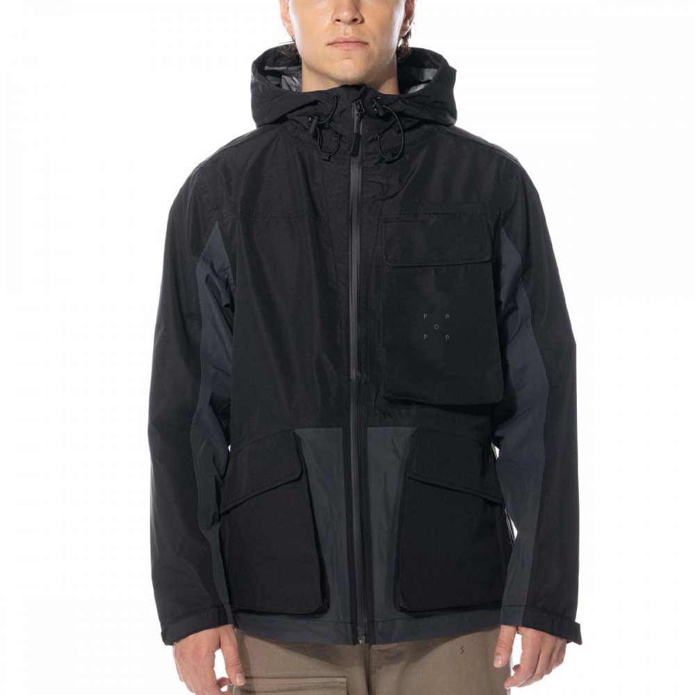 ジャケット・アウター POP TRADING COMPANY BIG POCKET JACKET Pop Trading Company Big Pocket Jacket - Raspberry | Flatspot