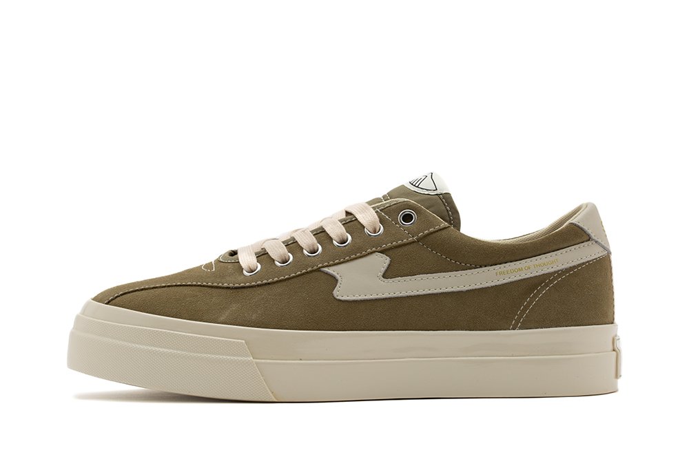 【STEPNEY WORKERS CLUB】 DELLOW SUEDE スニーカー DELLOW SUEDE BLACK-ECRU – S.W.C - Stepney Workers Club