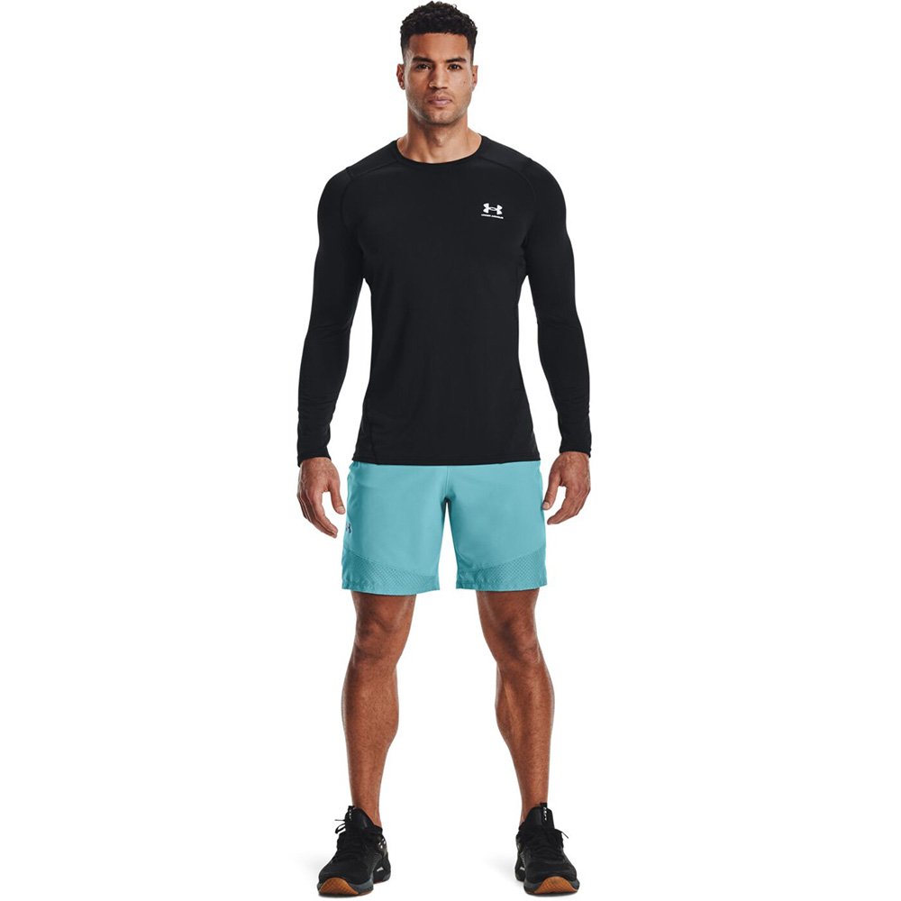 Under Armor Heatgear Armor Fitted LS Tee Black