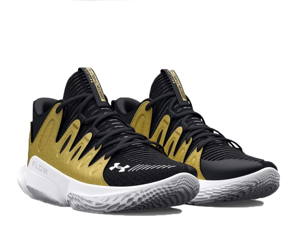 Under Armor Flow Breakthru 4 Gold shoes [3026641-001