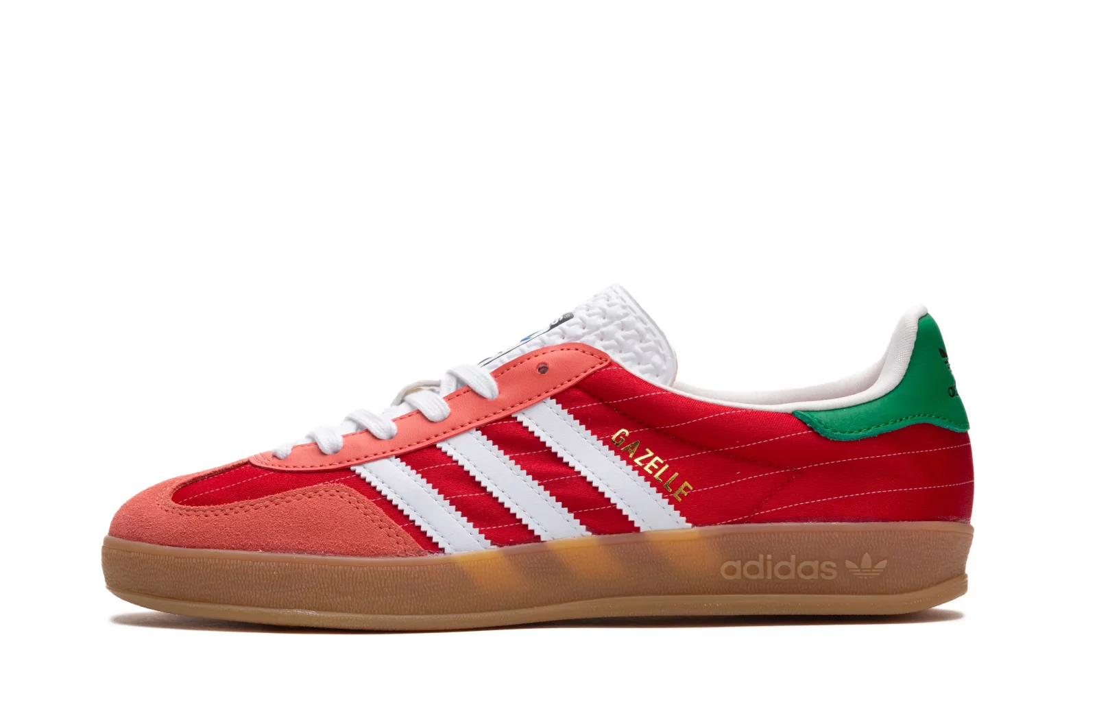 スニーカー adidas 'Gazelle Indoor' sneakers (IF9641 BETSCAFTWWHTGUM3) Sneakers adidas Gazelle Indoor 'Better Scarlet' (IF9641) | WSS