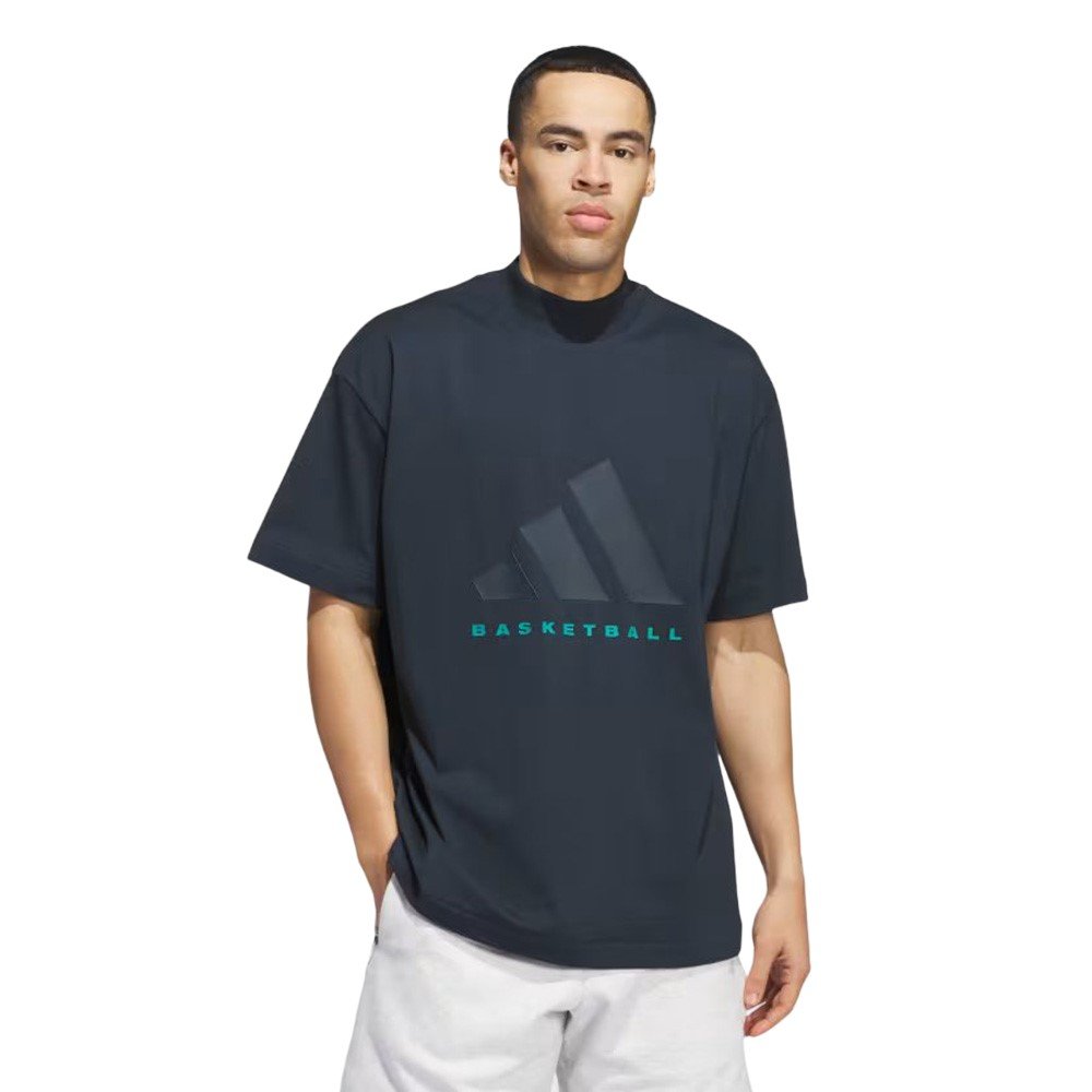 ★ adidas★ Basketball Tee Deep Navy JE3764 Koszulka adidas Basketball Czarna [JE3764] - skstore.eu