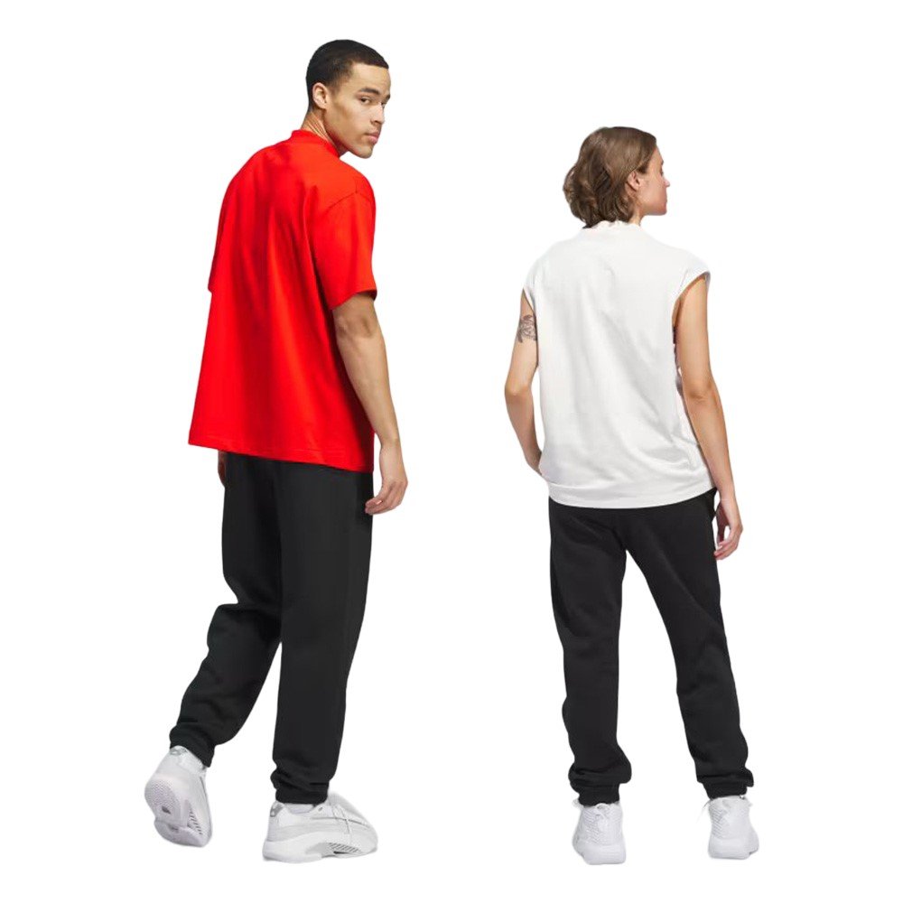 adidas Basketball Fleece Pants Black [IZ4908] - skstore.eu