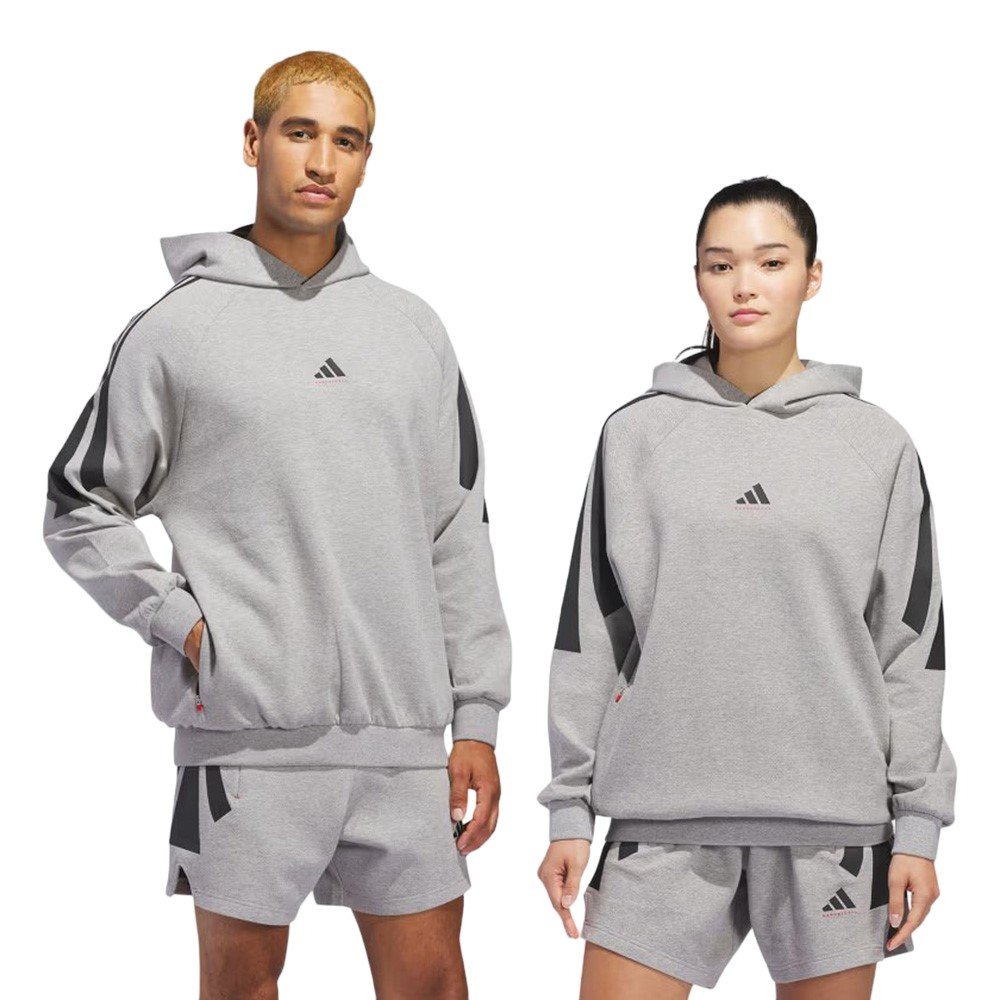 adidas Basketball Spacer Sweatshirt Gray [JD7466] - skstore.eu